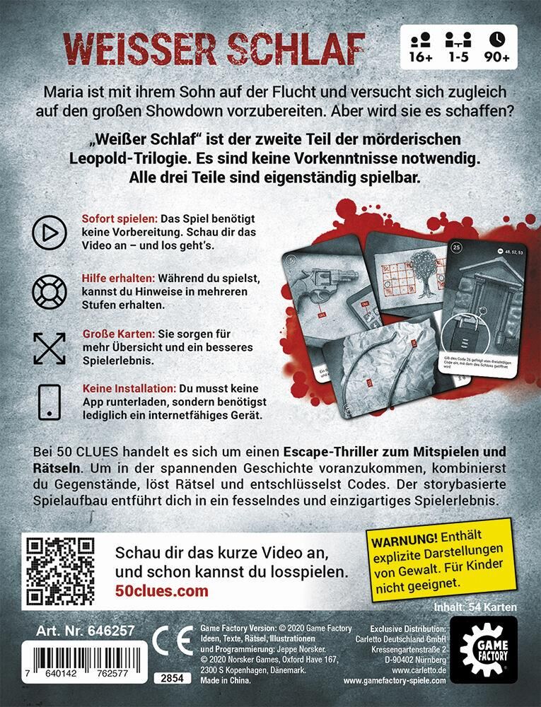 50 Clues - Weißer Schlaf - Teil 2/3