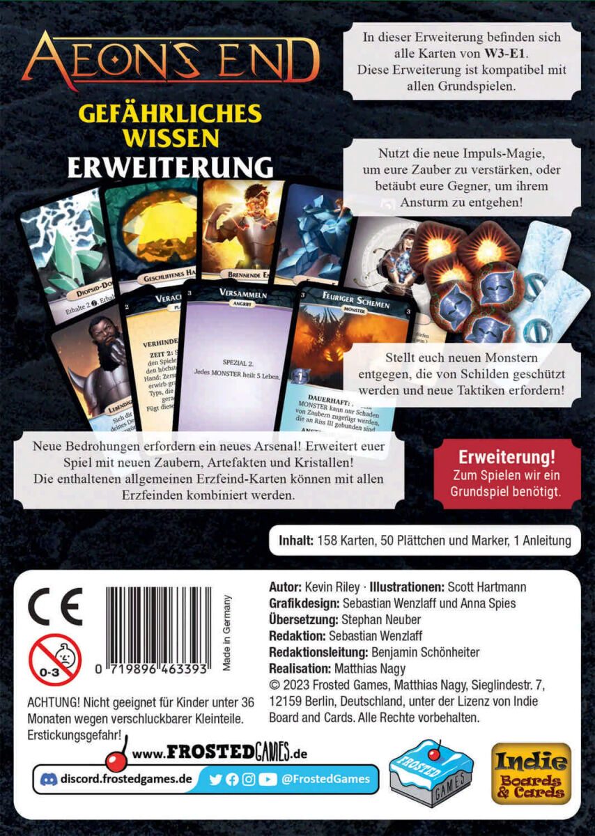 Aeons End: Gefährliches Wissen (Erweiterung)