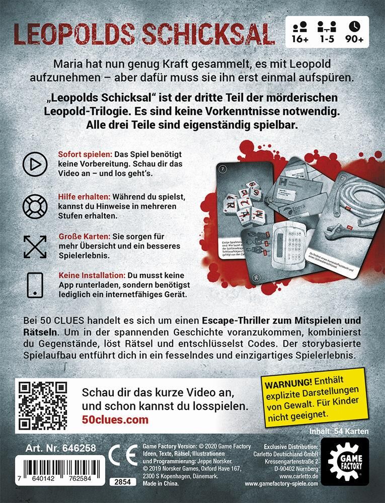 50 Clues - Leopolds Schicksal - Teil 3/3